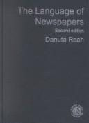 Front cover of The Language of Newspapers (Intertext) by Danuta Reah