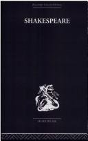 Front cover of Shakespeare  The Art of the Dramatist by Roland Mus Frye