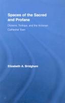 Front cover of Spaces of the sacred and profane by Elizabeth A. Bridgham