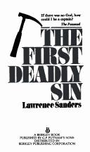 Cover of The First Deadly Sin by Lawrence Sanders