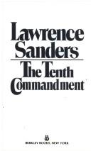 Cover of Tenth Commandment by Lawrence Sanders