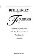 Cover of Plays by Beth Henley