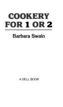 Front cover of Cookery for 1 or 2 by Barbara Swain