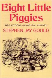 Front cover of Eight Little Piggies by Stephen Jay Gould