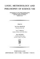 Cover of Logic, methodology, and philosophy of science VIII by International Congress of Logic, Methodology, and Philosophy of Science (8th 1987 Moscow, R.S.F.S.R.)