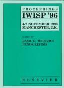 Front cover of Proceedings IWISP '96 by International Workshop on Image and Signal Processing on the Theme of Advances in Computational Intelligence (3rd 1996 Manchester, England)