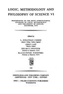 Front cover of Logic, methodology, and philosophy of science VI by International Congress of Logic, Methodology, and Philosophy of Science (6th 1979 Hannover, Germany)