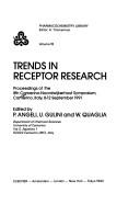 Front cover of Trends in receptor research by Camerino-Noordwijkerhout Symposium (8th 1991 Camerino, Italy)
