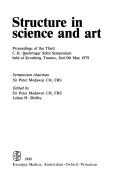 Front cover of Structure in science and art by Boehringer (C. H.) Sohn Symposium Kronberg im Taunus 1979.