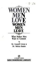 Cover of Women men love / women men leave by Connell Cowan