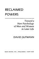 Cover of Reclaimed powers by David Gutmann