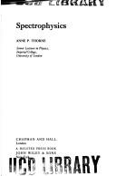 Cover of Spectrophysics by Anne P. Thorne