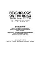 Front cover of Psychology on the road by David Shinar