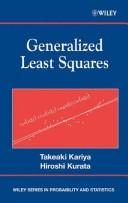 Cover of GENERALIZED LEAST SQUARES by T KARIYA