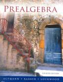 Front cover of Prealgebra by Richard N. Aufmann