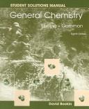 Front cover of General Chemistry Student Solutions Manual, 8th Edition by Darrell D. Ebbing