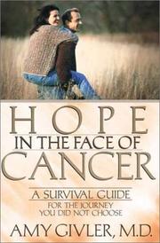 Front cover of Hope in the Face of Cancer by Amy Givler