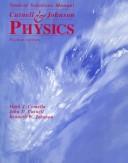 Front cover of Student solutions manual to accompany Physics by John D. Cutnell