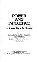 Cover of Power and Influence by Kathleen R. Stevens
