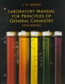 Cover of Laboratory Manual for Principles of General Chemistry by J. A. Beran