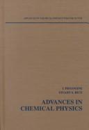 Front cover of Advances in Chemical Physics by Ilya Prigogine