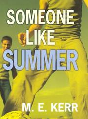 Cover of Someone Like Summer by M. E. Kerr