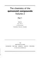 Cover of The Chemistry of the quinonoid compounds by Saul Patai