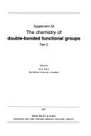 Cover of The chemistry of double-bonded functional groups by Saul Patai