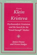 Front cover of From Klein to Kristeva by Janice L. Doane