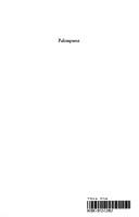 Cover of Palimpsest by George Bornstein