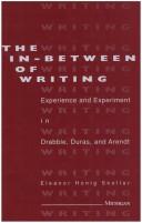Front cover of The in-between of writing by Eleanor Honig Skoller