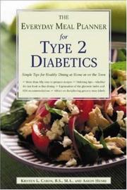 Front cover of Everyday Meal Planner for Type 2 Diabetes by Kristen L. Caron