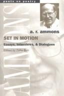 Cover of Set in Motion by A. R. Ammons
