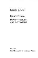 Cover of Quarter notes by Charles Wright