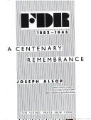 Cover of FDR, 1882-1945 by Joseph Alsop