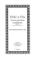 Front cover of Violet to Vita by Violet Keppel Trefusis