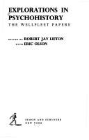 Cover of Explorations in Psychohistory by Robert Jay Lifton