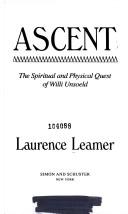 Cover of Ascent by Laurence Leamer