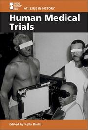 Front cover of Human Medical Trials by Kelly Barth