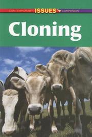 Cover of Cloning by Sylvia Engdahl