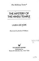Front cover of The mystery of the Hindu temple by Laura Lee Hope
