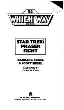 Cover of Star Trek: Phaser fight by Barbara Siegel
