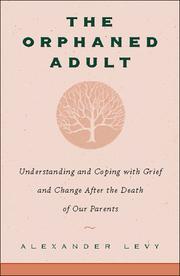 Cover of The orphaned adult by Alexander Levy