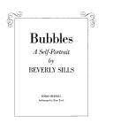 Cover of Bubbles by Beverly Sills