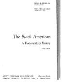 Front cover of The Black American by Leslie H. Fishel