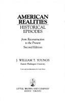 Cover of American realities by J. William T. Youngs
