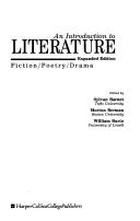 Front cover of An Introduction to literature by Sylvan Barnet
