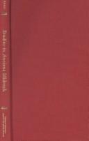 Front cover of Studies in ancient midrash by James L. Kugel