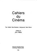 Front cover of Cahiers du Cinéma; The 1950s by Jim Hillier