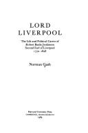 Front cover of Lord Liverpool by Norman Gash